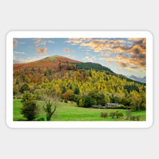 Lake District Fells near Keswick Sticker